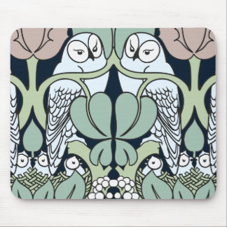 Mousepad Pad do Rato de Padrão do Ninho do Ninho do Voysey