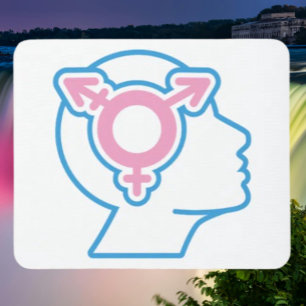Mousepad Pad do Rato de Símbolo de Sinal Trans Prima