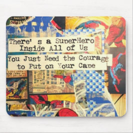 Mousepad Pad do Rato de Super Herói