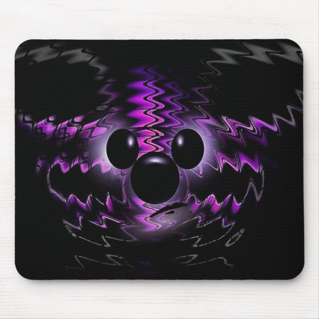 Mousepad Pad do Rato de Urso Roxo (Frente)