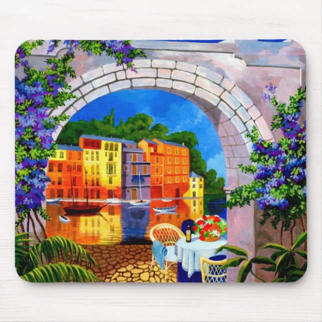 Mousepad Pad do Rato do Café Riverside (Frente)