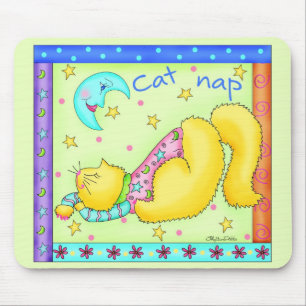 Mousepad Pad do Rato do Cat Nap