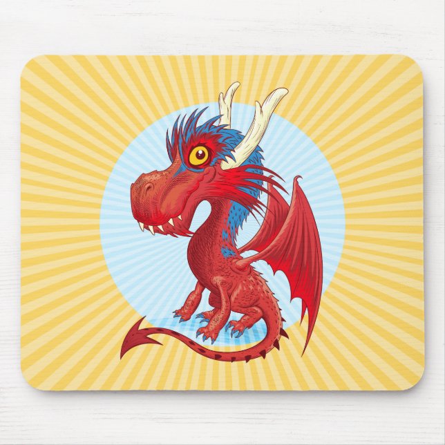 Mousepad Pad do Rato do Dragão-bebê (Frente)