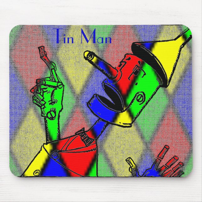 Mousepad Pad do Rato do Homem de estanho (Frente)