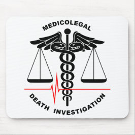 Mousepad Pad do Rato Médico de Investigação de Morte