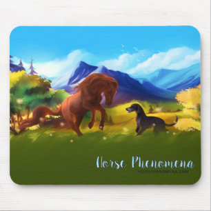 Mousepad Pad do Rato Phenomena Horse