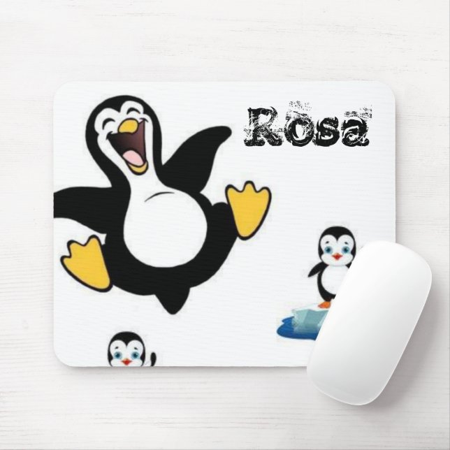 Mousepad Pad do Rato Pinguim! (Com mouse)