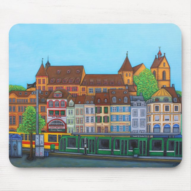 Mousepad Pad do Rato Rendez-vous Barfüsserplatz (Frente)