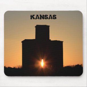 Mousepad Pad do Rato Sunset Hill Kansas