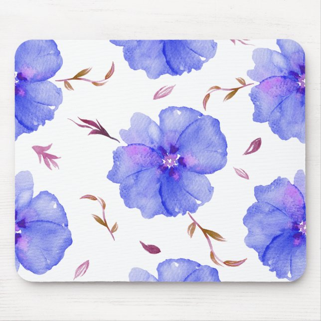 Mousepad Pad Floral De Mouse Inspirado Em Prados - Presente (Frente)