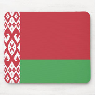 Mousepad Pad Patriótico do Rato de Bandeira da Bielorrússia