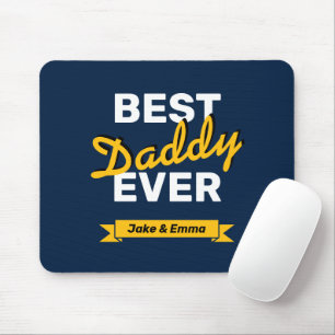 Mousepad Pad personalizado do mouse do dia de os pais
