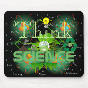 Mousepad Pad personalizado do mouse Think Science