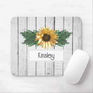 Mousepad Pad Rato de Girassol Russo