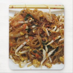 Mousepad Pad Thai [ผัดไทย] Comida de Rua da Tailândia
