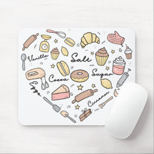 Mousepad Padaria Engraçada, padaria pastelaria