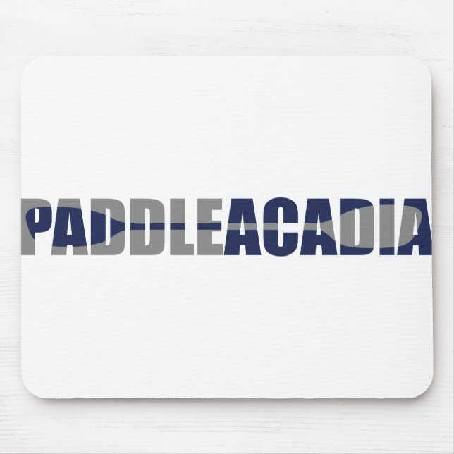 Mousepad Paddle Acadia National Park Kayaking Maine (Frente)