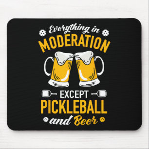 Mousepad Paddlell Tênis - Dminton Beer Mug Picklell E Seja
