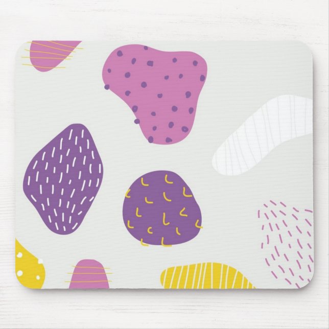Mousepad padrão abstrato (Frente)