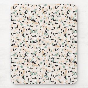 Mousepad Padrão Abstrato moderno Pastel Terrazzo 