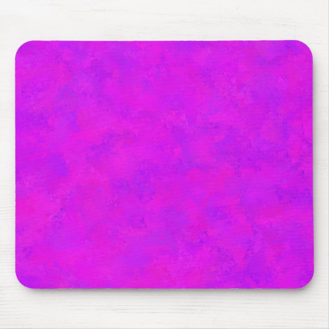 Mousepad Padrão Abstrato Rosa Roxo (Frente)