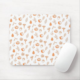 Mousepad Padrão Aconchegante de Outono