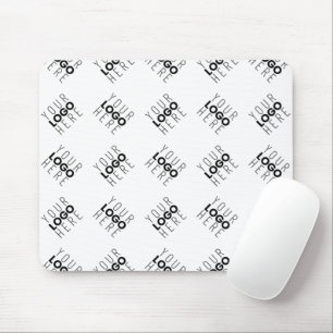 Mousepad Padrão Alternado de Logotipo ou Imagem Empresarial