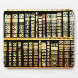 Mousepad Padrão Antiquado de Couro Vintage