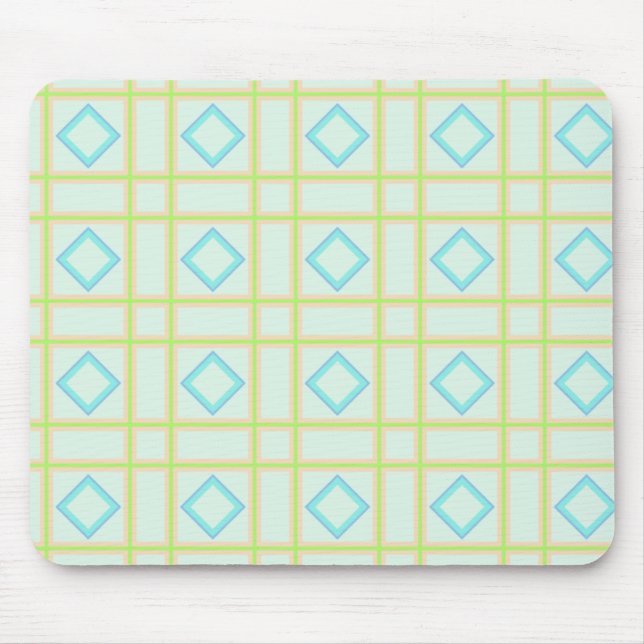 Mousepad Padrão ao quadrado (Frente)