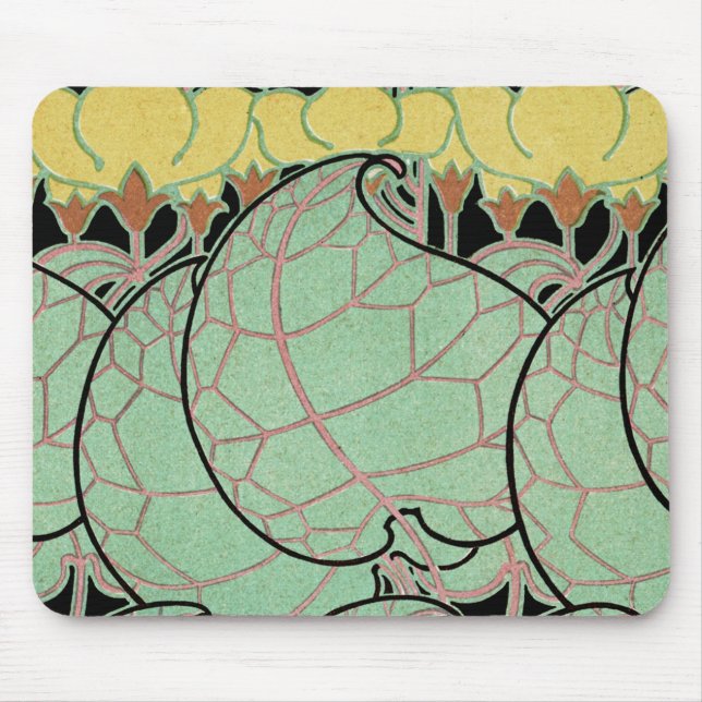 Mousepad Padrão Art Nouveau #10 (Frente)