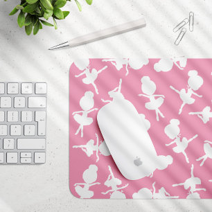 Mousepad Padrão Ballerina, Meninas Balés, Dança Balé