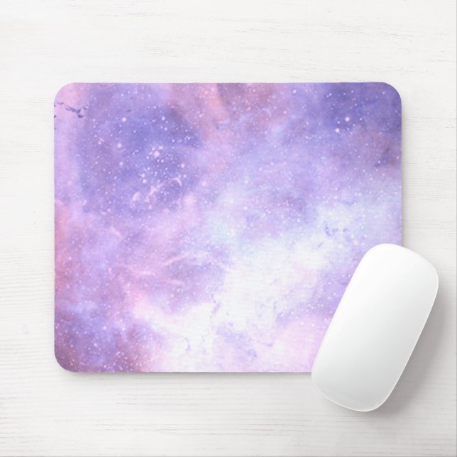 Mousepad Padrão Celestial Cosmic Galaxy (Com mouse)