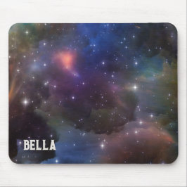 Mousepad Padrão Celestial Cosmic Galaxy