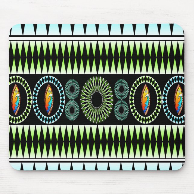 Mousepad Padrão Chevron (Frente)