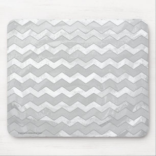 Mousepad Padrão Cinza Chevron Céu Chuvoso