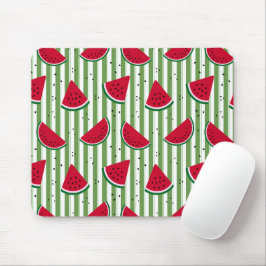 Mousepad Padrão contínuo de listras de melancia