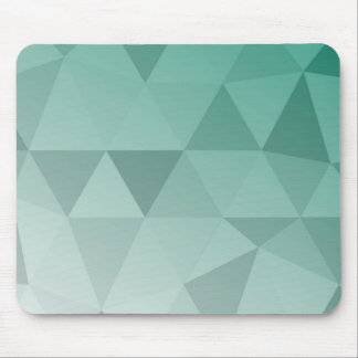 Mousepad Padrão contínuo de triângulos abstratos - Verde
