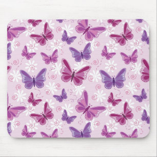 Mousepad padrão da borboleta