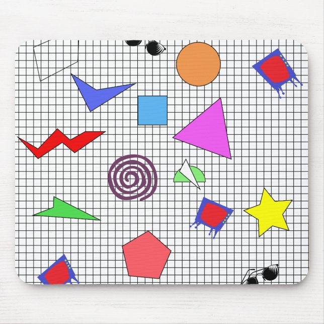 Mousepad Padrão da década de 1980 (Frente)
