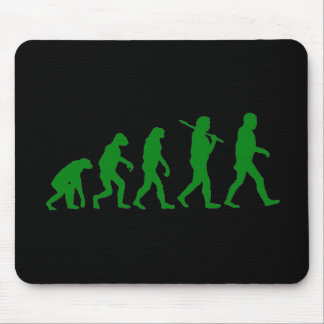 Mousepad Padrão da evolução - verde
