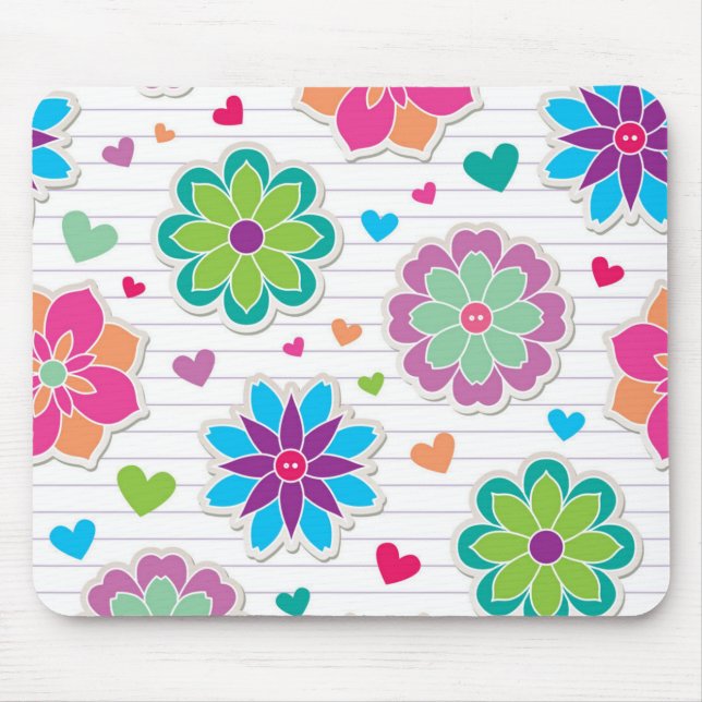 Mousepad Padrão da ventoinha (Frente)