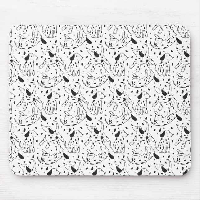 Mousepad Padrão Dalmático (Frente)