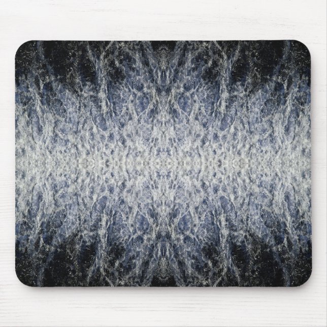 Mousepad Padrão das águas do mar (Frente)