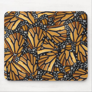 Mousepad Padrão das Asas da Borboleta Monarca