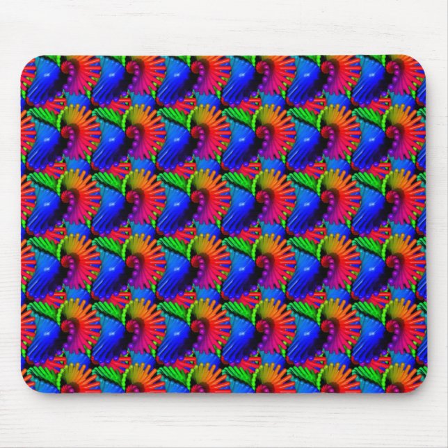 Mousepad Padrão de abstrato (Frente)