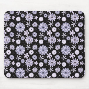 Mousepad Padrão de Abstrato azul escuro