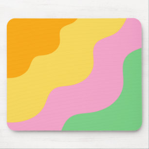Mousepad Padrão de Abstrato de PastelPadrão de Abstrato de