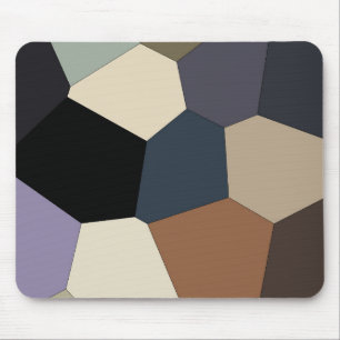 Mousepad Padrão de Abstrato multicoloração de tonalidade te