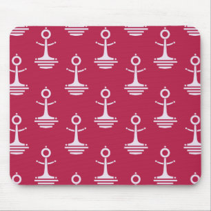 Mousepad Padrão de Âncoras Modernas