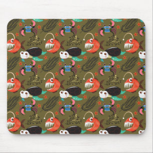 Mousepad Padrão de animais aquáticos   vida submarina do 